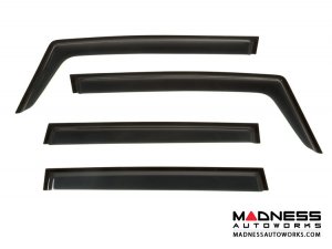 Jeep Renegade Window Air Deflectors Kit by Rugged Ridge - 4 Piece